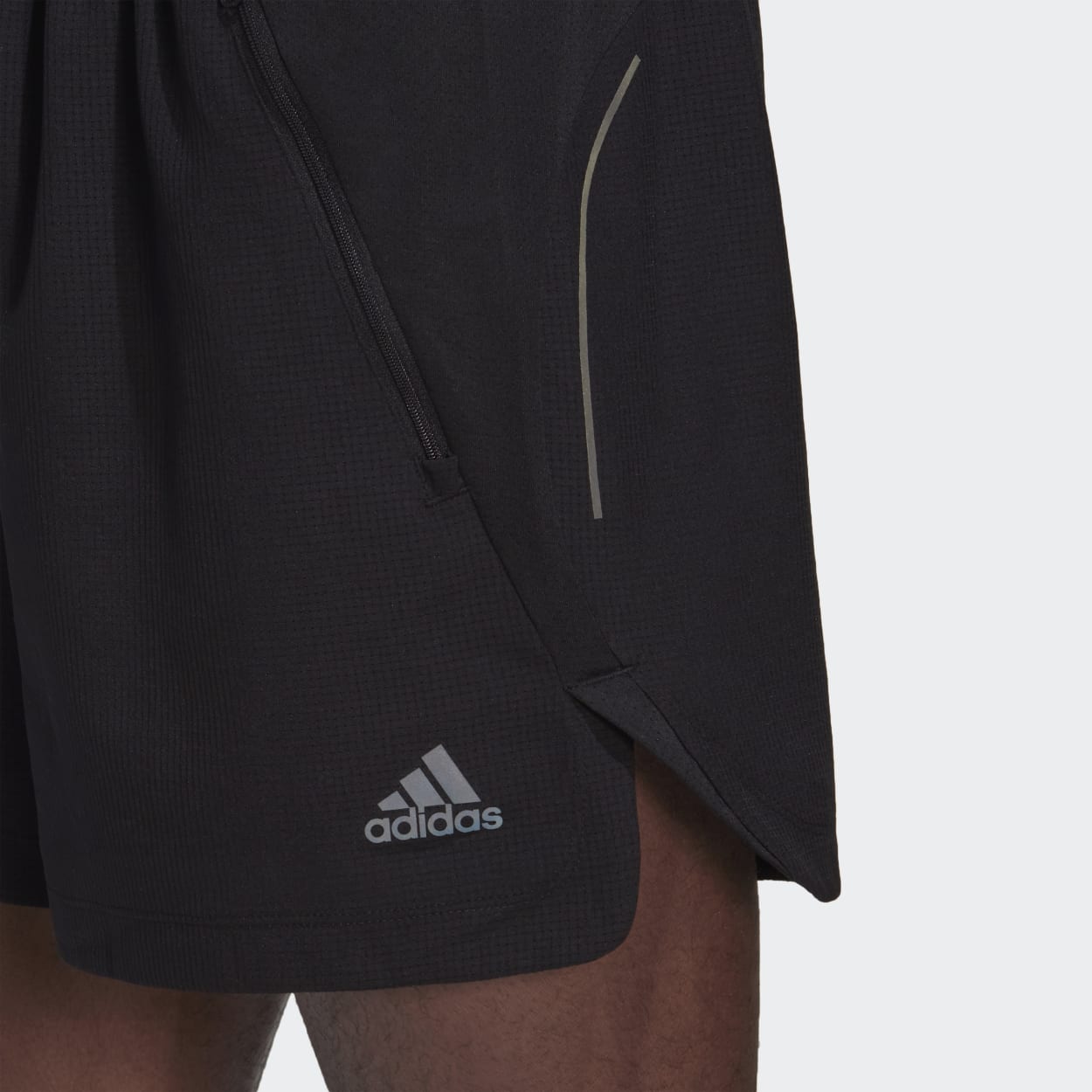adidas Mens HIIT Mesh 5 inch Training Shorts