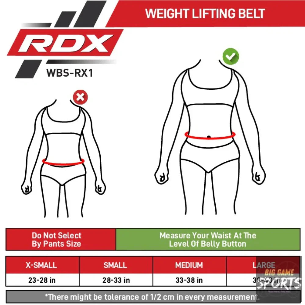 RDX RX1 Purple Fabric Weightlifting Gym Belt - M - Weightlifting Belts