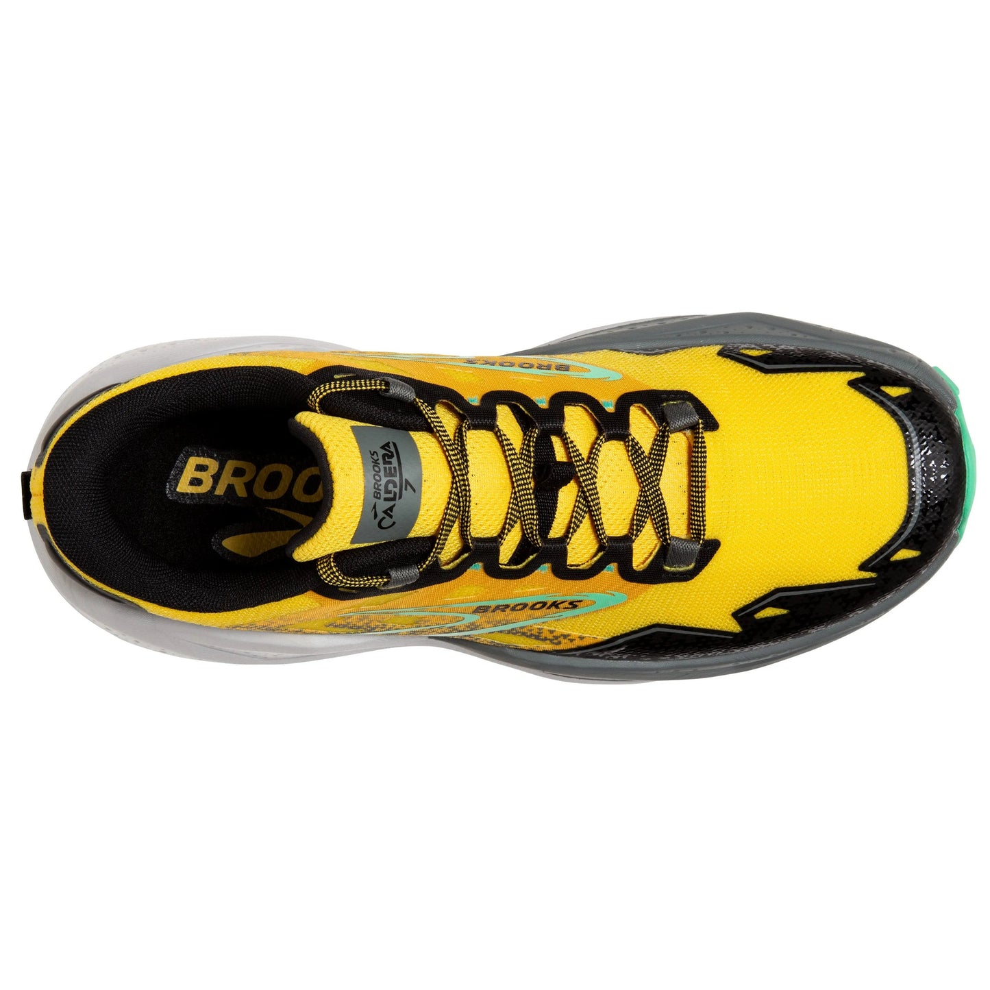 Brooks Caldera 7 Mens Trail Running Shoes Yellow