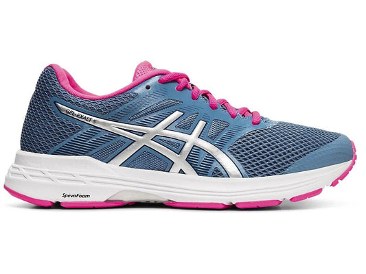 asics gel-exalt 5 women's trainers/ grey floss silver