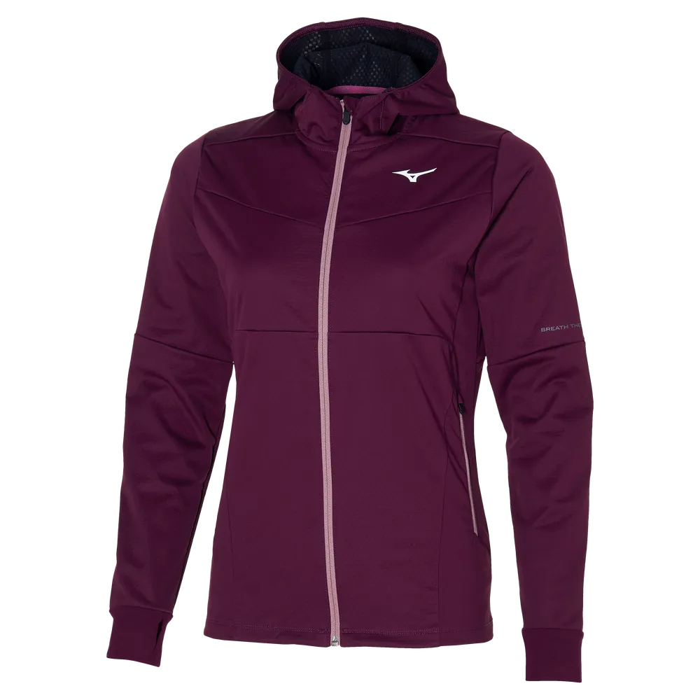 Mizuno Womens BT Jacket Grape Wine 