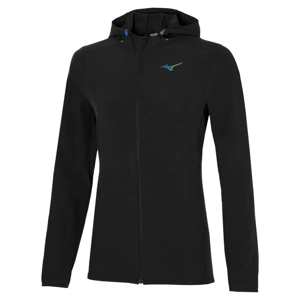 Mizuno Womens Two Loop 88 Jacket Black