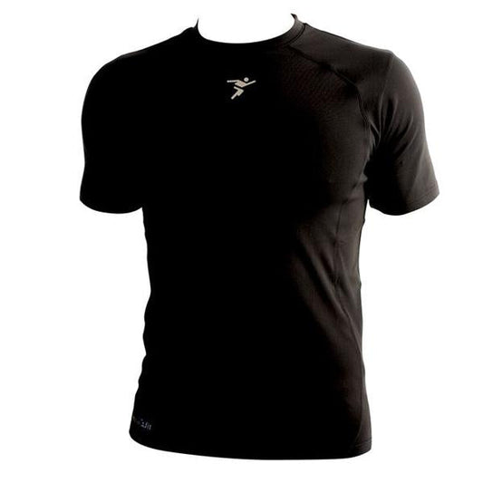 Precision Training Kids Black S/S Baselayer Top