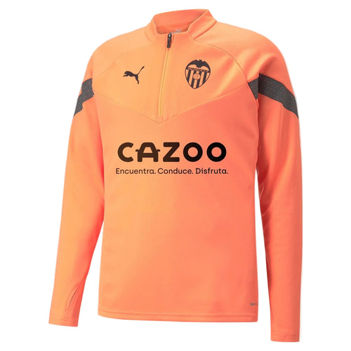 Orange sports jacket with Puma logo and 'CAZOO' branding on a white background