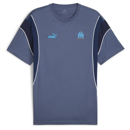 Puma Olympique de Marseille Men's FtblArchive T-Shirt