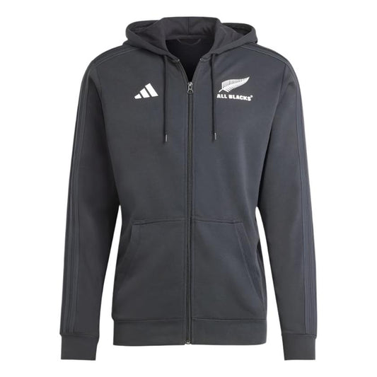 Adidas New Zealand All Blacks Men's Full Zip Hoodie