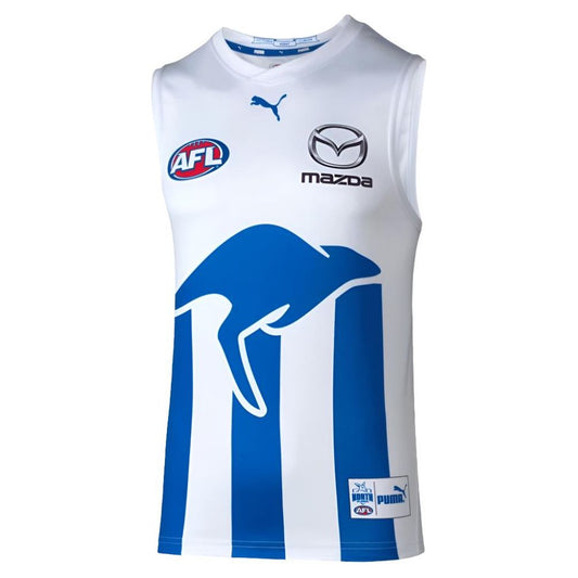 Puma North Melbourne Football Club AFL Away Guernsey