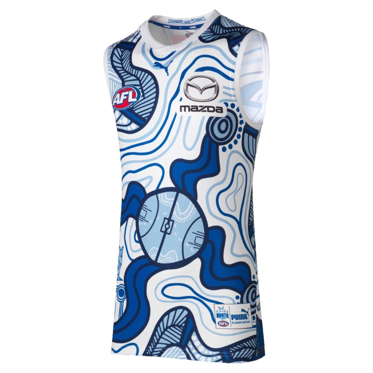 Puma North Melbourne Football Club Indigenous AFL Guernsey