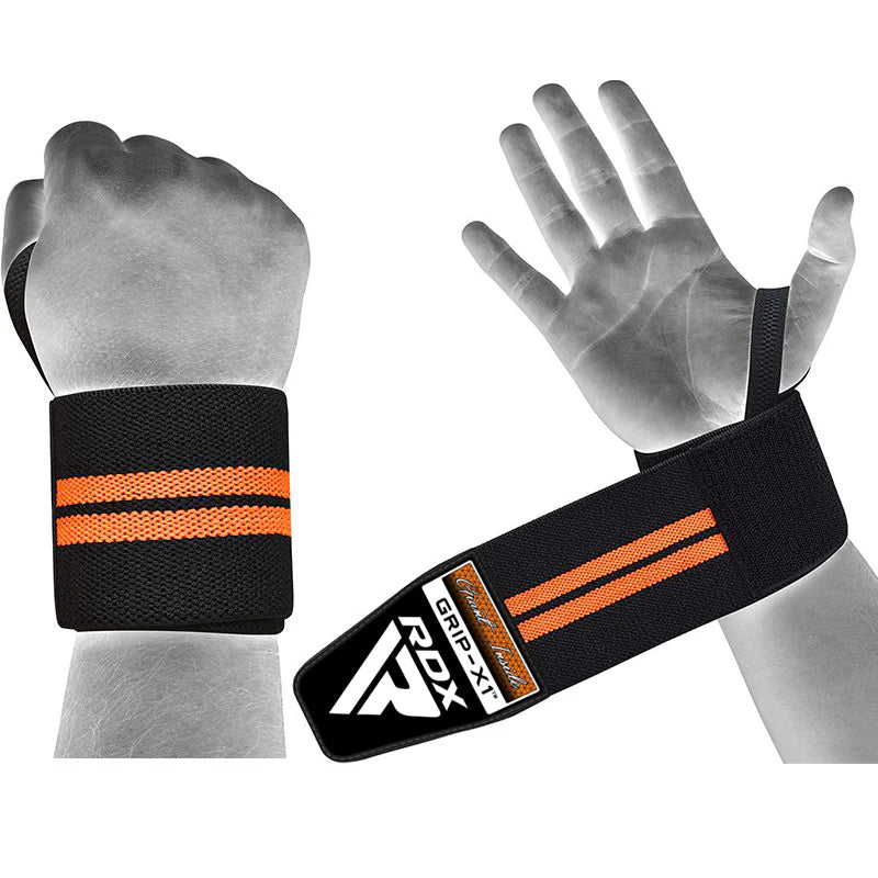 RDX W3 Orange Wrist Support Wraps