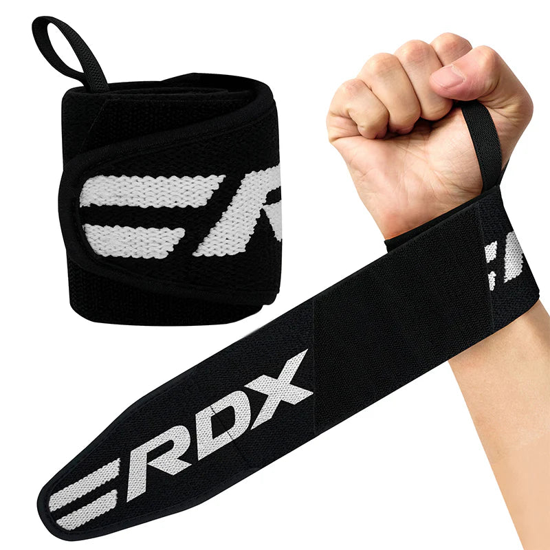 RDX W2 Black Wrist Support Wraps