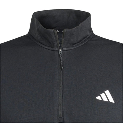 Adidas Men’s Train Essentials Training Long Sleeve 1/4 Zip Top - Zip Tops