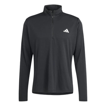 adidas Adults Train Essentials Training 1/4-Zip Long Sleeve Sweatshirt 