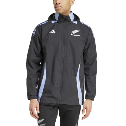adidas All Blacks New Zealand Adults Rugby All-Weather Jacket