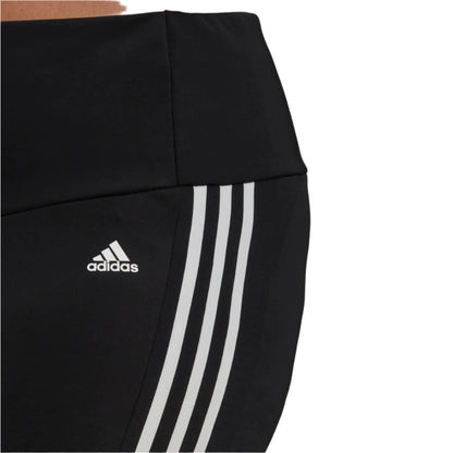 Adidas Womens Designed To Move High-Rise 3-Stripes ⅞ Sport Leggings