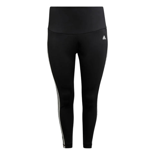 Adidas Womens Designed To Move High-Rise 3-Stripes ⅞ Sport Leggings