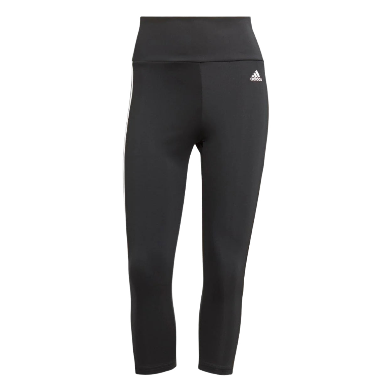 adidas Womens Designed To Move High-Rise 3-Stripes ¾ Sport Leggings