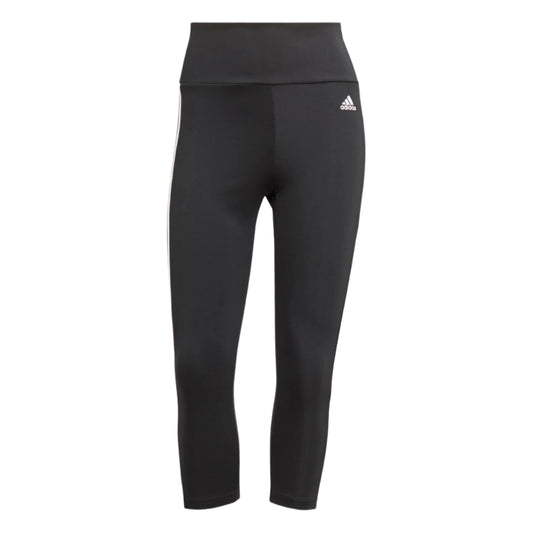 adidas Womens Designed To Move High-Rise 3-Stripes ¾ Sport Leggings