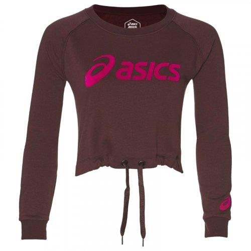 Asics Big LogoWomens Cropped Crew