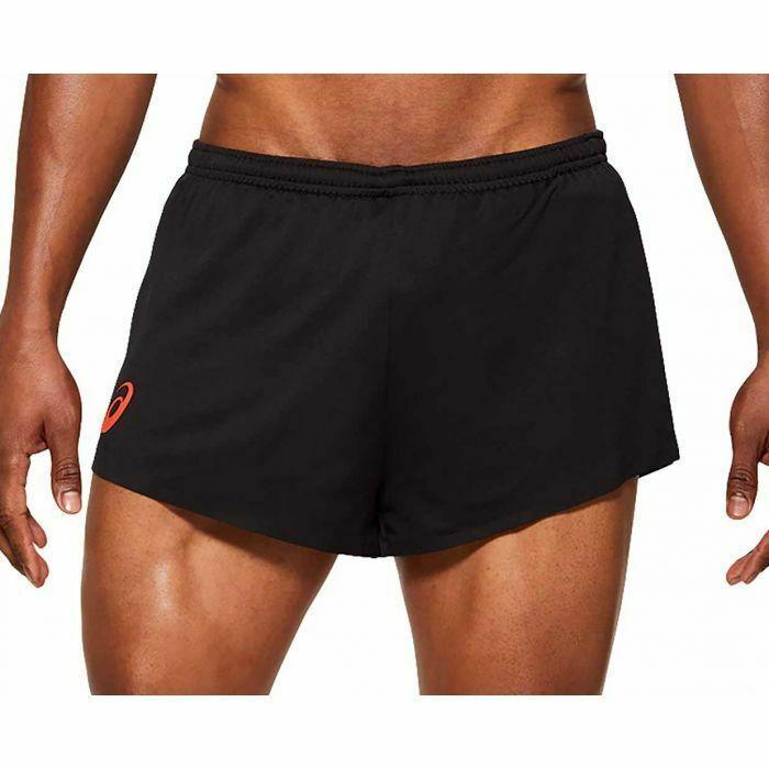 Asics Mens woven run short Black