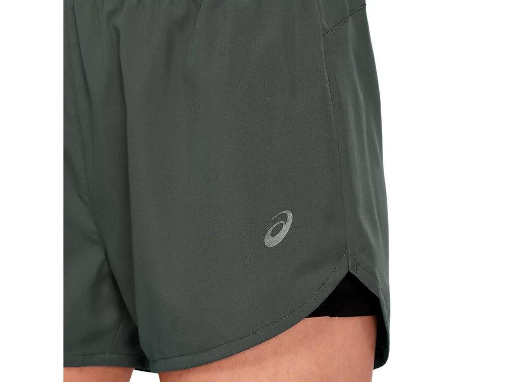 Asics Sport 2 in 1 run short Dark grey