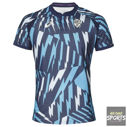 ASICS Stade Francais Away Men’s Test Rugby Shirt - Rugby Shirts
