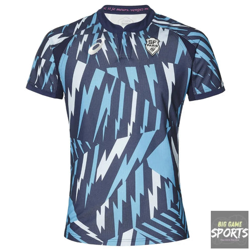 ASICS Stade Francais Away Men’s Test Rugby Shirt - Rugby Shirts