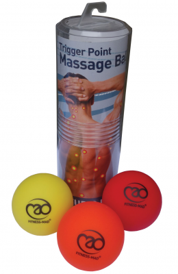 Fitness-mad Trigger Point Massage Balls Set