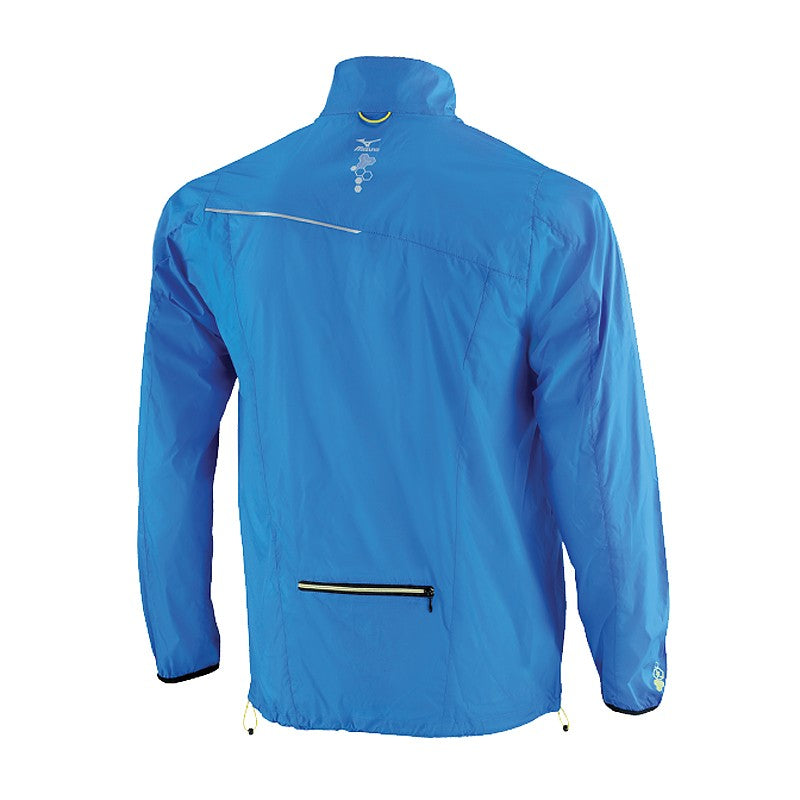 Mizuno ImpermaLite Mens SS13 Blue/Blazing Yellow Jacket