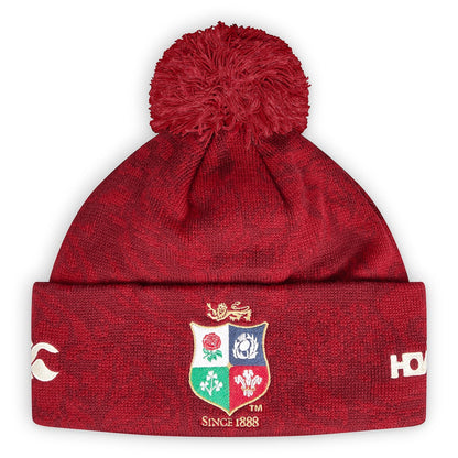 Canterbury British & Irish Lions 2025 Rugby Fleece Lined Bobble Hat - Beanies