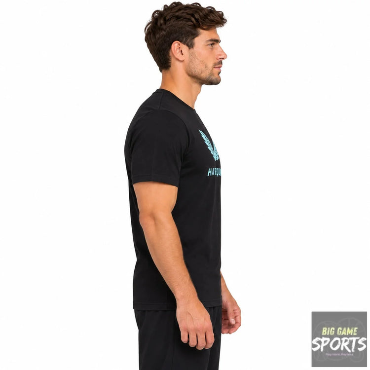 Castore Harlequins Rugby Men’s 2022/2023 Cotton Logo T-Shirt - T-Shirts
