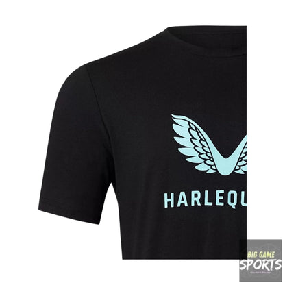 Castore Harlequins Rugby Men’s Cotton Logo T-shirt - T-Shirts
