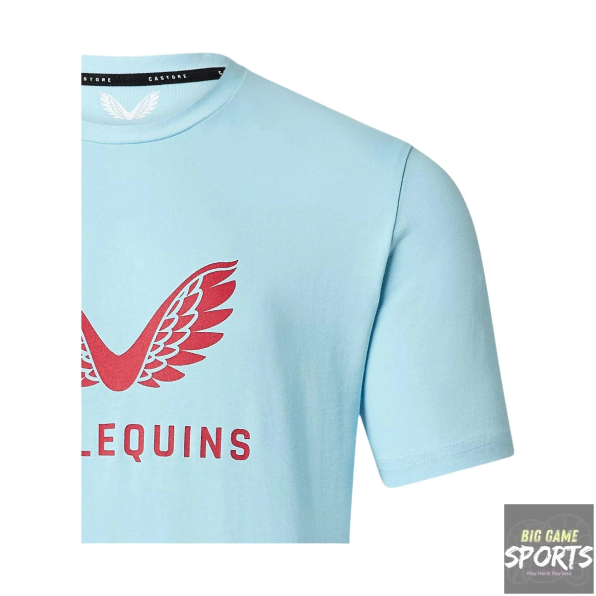 Castore Harlequins Rugby Men’s Cotton Logo T-shirt - T-Shirts