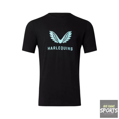 Castore Harlequins Rugby Men’s Cotton Logo T-shirt - T-Shirts