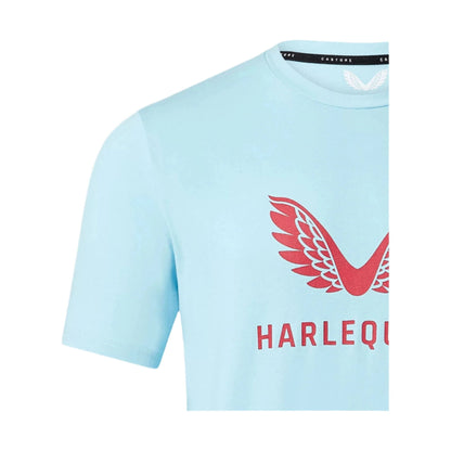 Castore Harlequins Rugby Men’s Cotton Logo T-shirt - T-Shirts