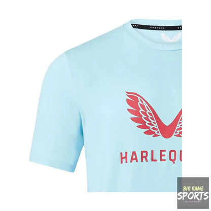 Castore Harlequins Rugby Men’s Cotton Logo T-shirt - T-Shirts