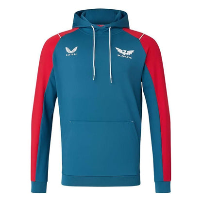 Castore Scarlets Rugby Men’s Training Hoodie - L - Hoodies