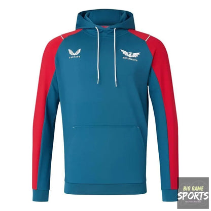 Castore Scarlets Rugby Men’s Training Hoodie - L - Hoodies