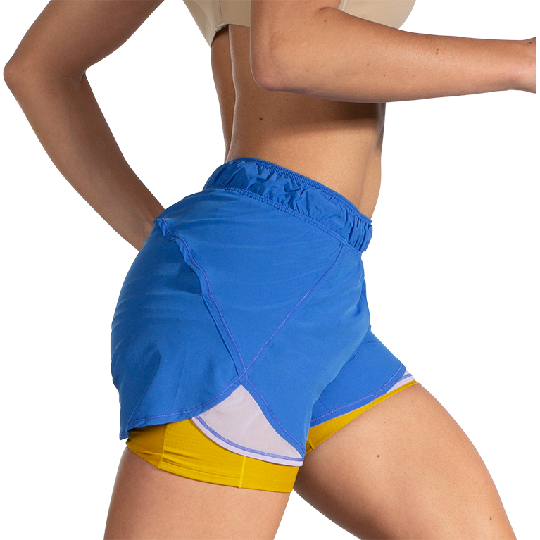 Brooks Chaser 5" 2-in-1 Womens Running Shorts