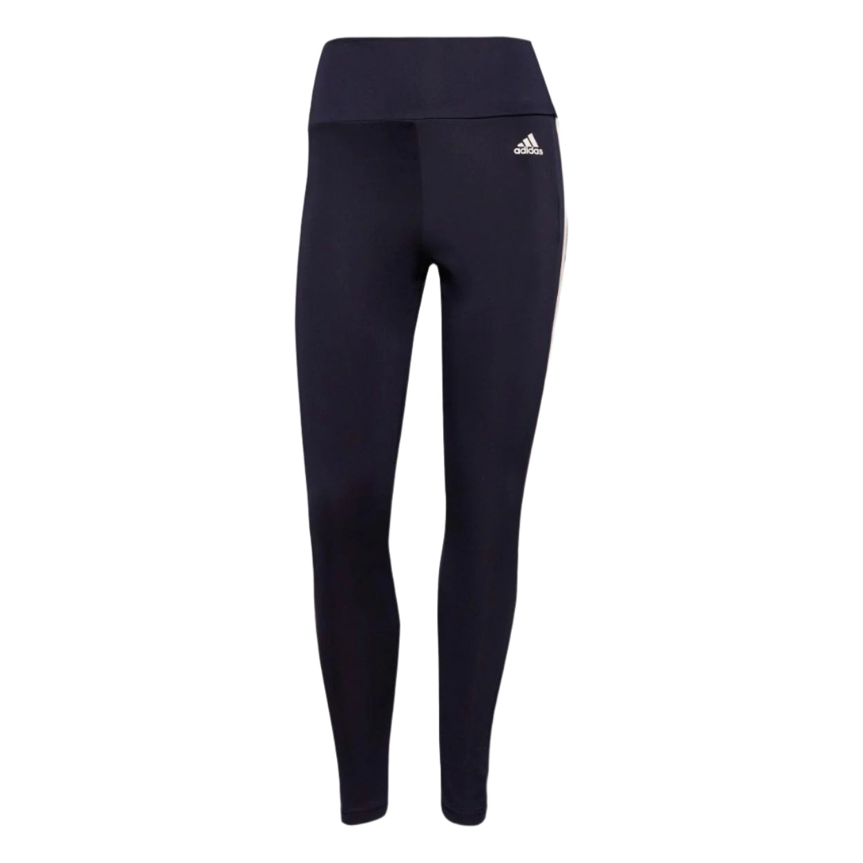 adidas Womens Designed To Move High-Rise 3-Stripes ⅞ Sport Leggings