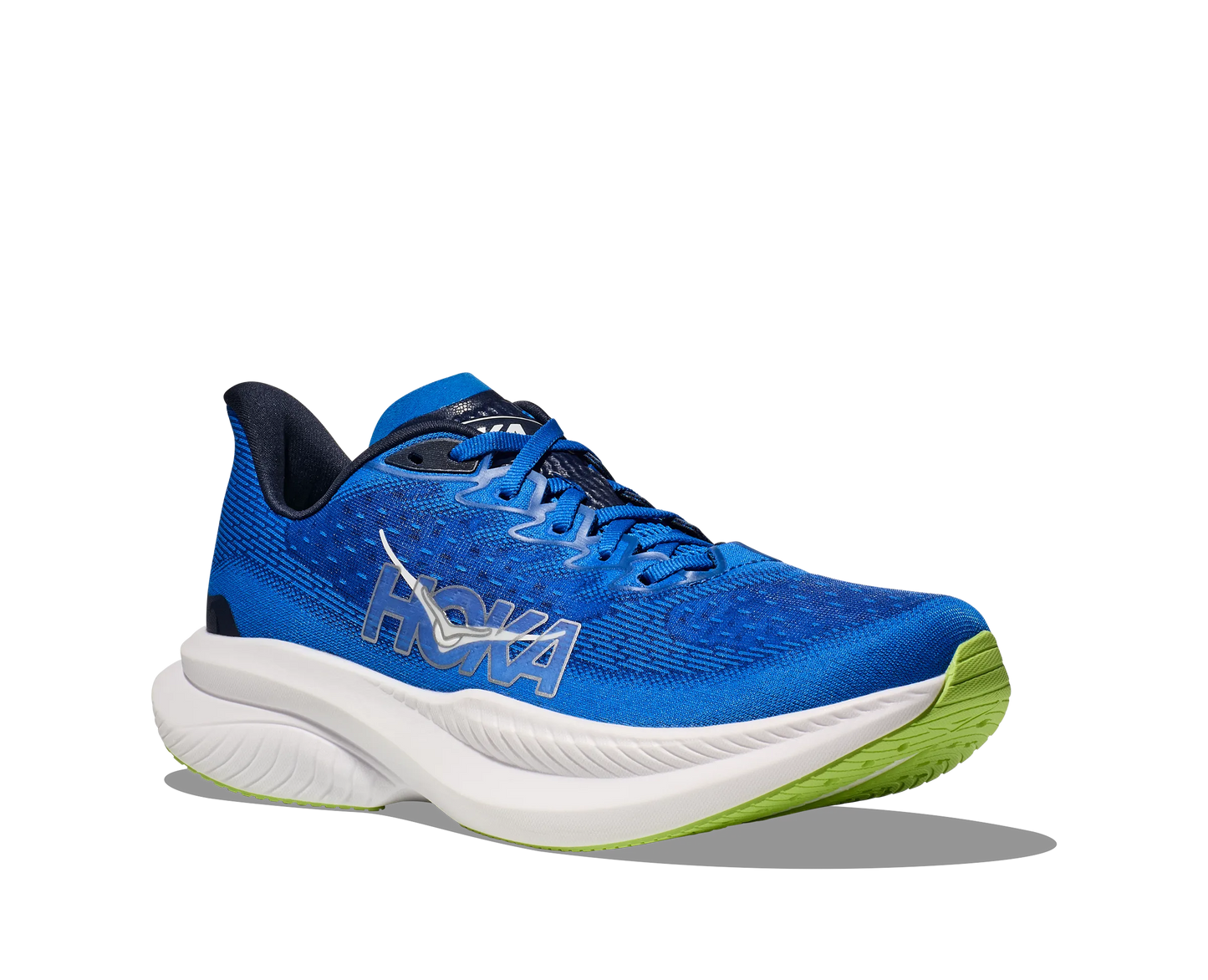 Hoka Mach 6 Mens Running Shoes Blue 