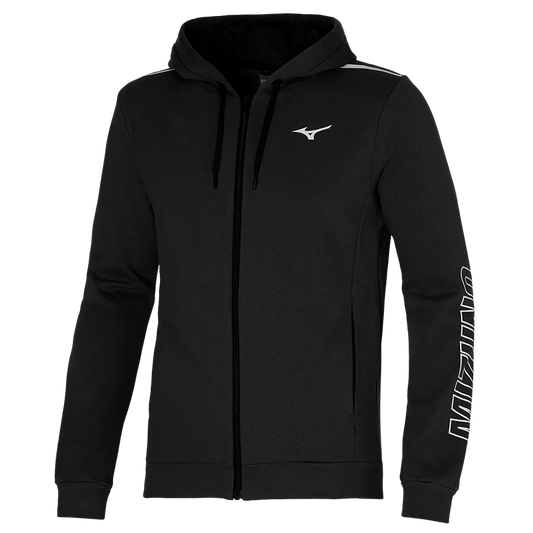 Mizuno Mens Sweat Jacket Black