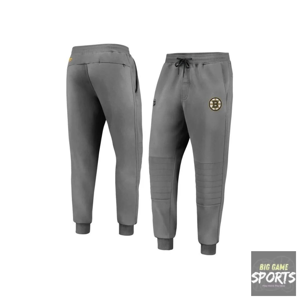 Fanatics Boston Bruins Men’s Rinkside Performance Jogger Pants - Tracksuit Bottoms
