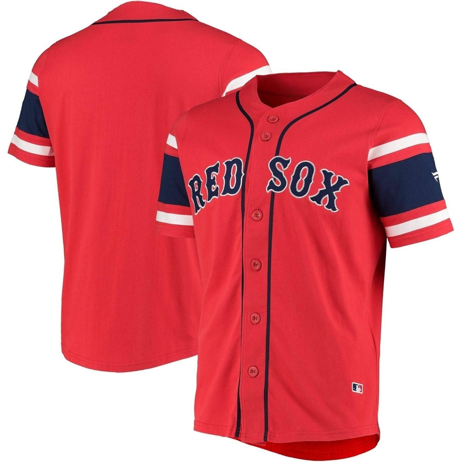 Fanatics Boston Red Sox Men’s Cotton Supporters Jersey - M - Baseball Jersey