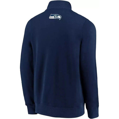 Fanatics Seattle Seahawks Men’s Iconic Past & Present fleece Track Jacket - Jacket