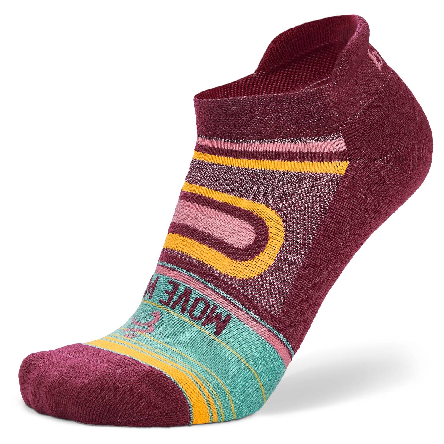 Balega Grit & Grace "Move With Purpose" No-Show Running Socks