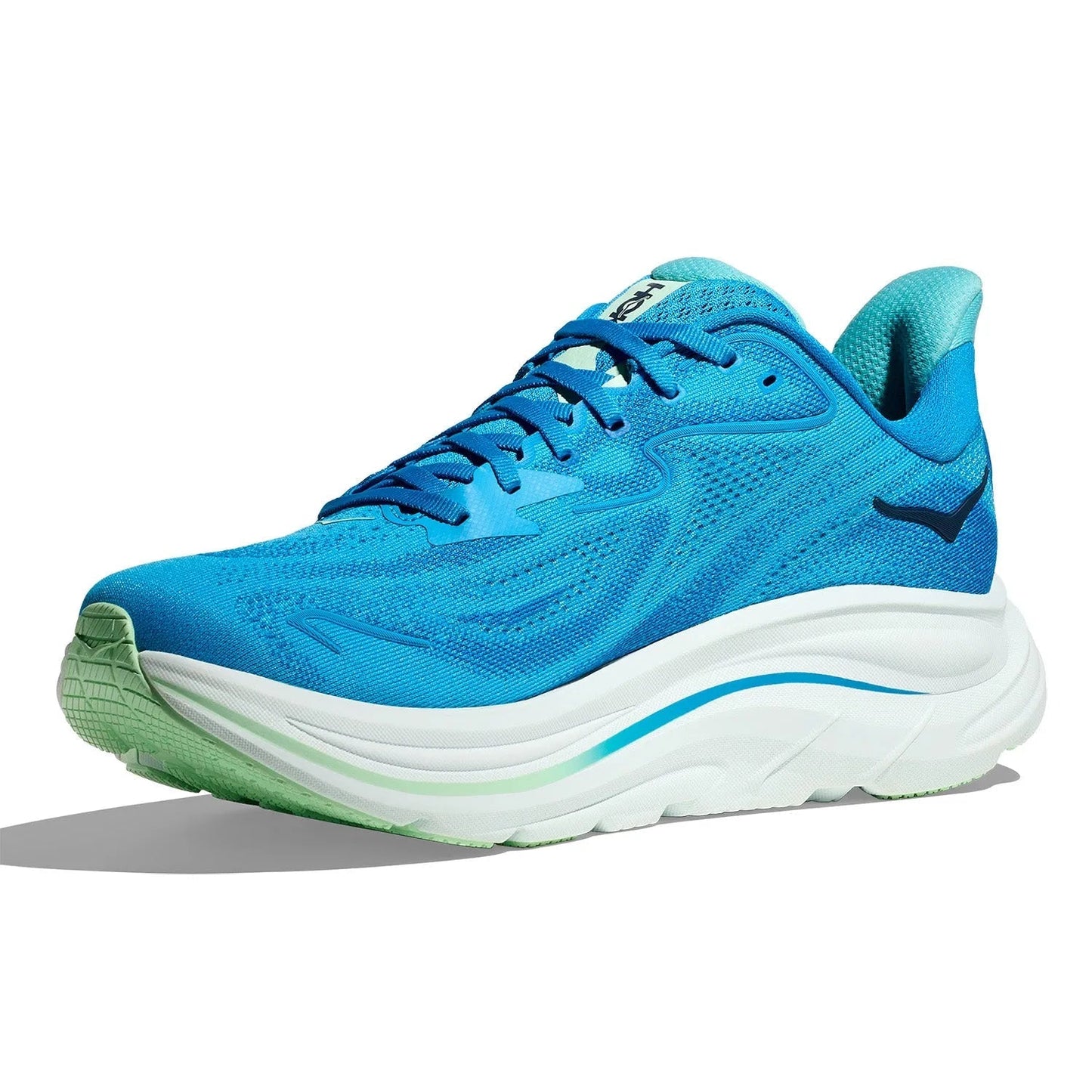 HOKA Clifton 10 Mens 2E Wide Road Running Shoes