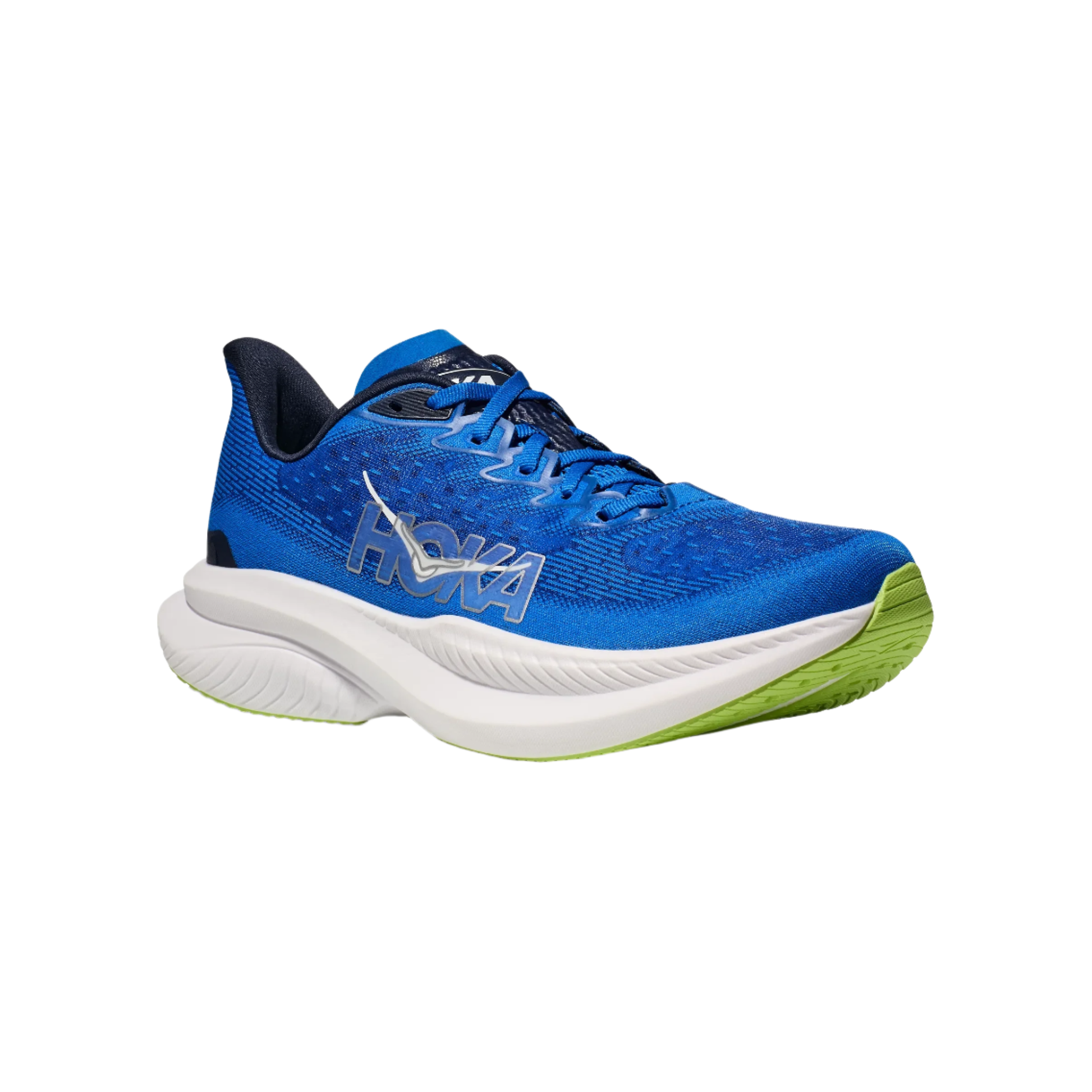 Hoka Mach 6 Mens Running Shoes Blue 