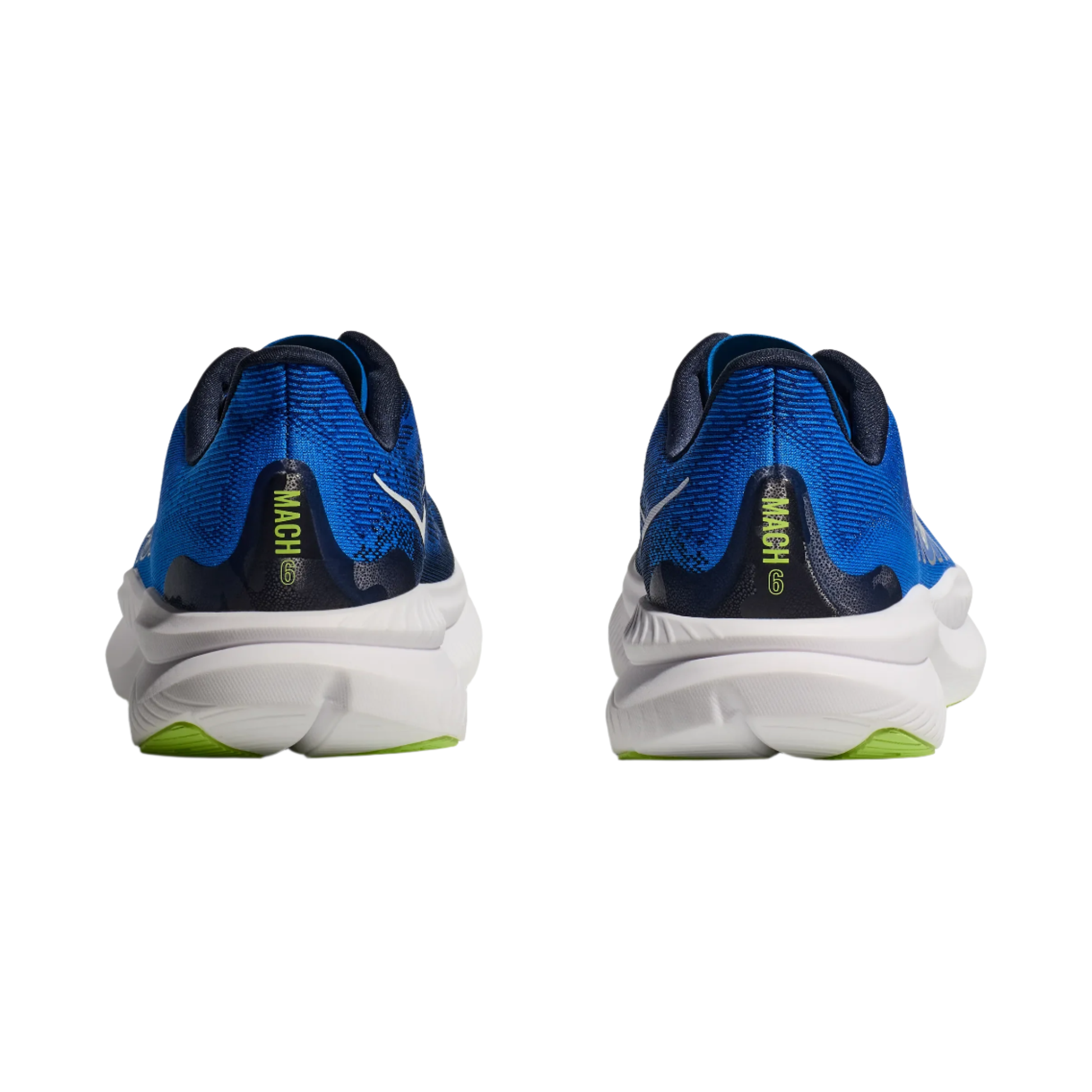 Hoka Mach 6 Mens Running Shoes Blue 