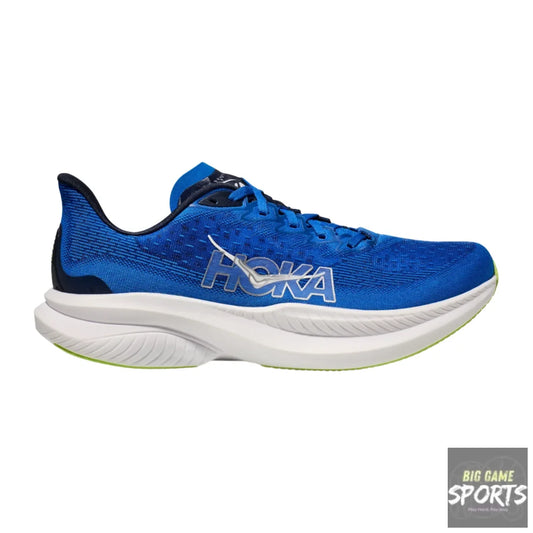Hoka Mach 6 Mens Running Shoes Blue 