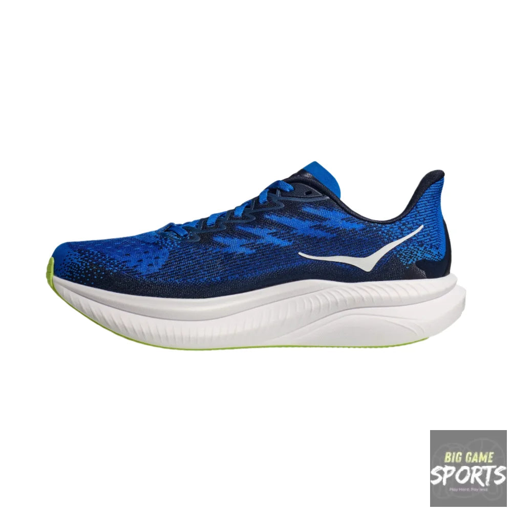 Hoka Mach 6 Mens Running Shoes Blue 